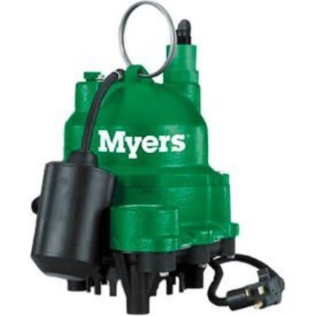 PENTAIR FLOW TECHNOLOGIES Myers MDC Series 1/2 HP Cast Iron Sump Pump MDC50V1